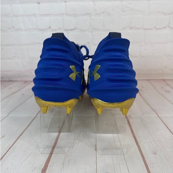 Under Armour Spotlight 4 MC USA Football Cleats Mens Size 12 (3027307-400) - Picture 8 of 10